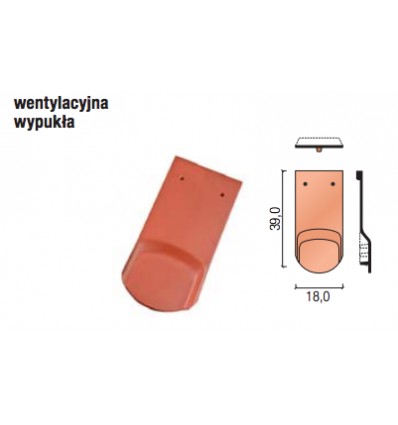 Karp.pół.went.wypuk.brąz.a