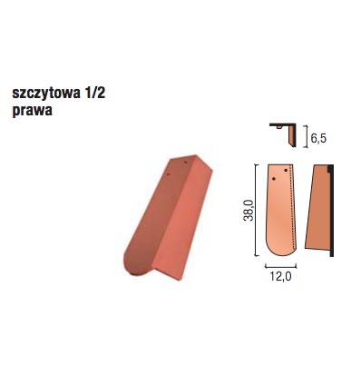 Karp.pół.szczyt.1/2 Prawa czer.a