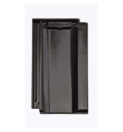 Braas Topas 11V Czarna Błyszcząca Glazura - Dachówka podstawowa