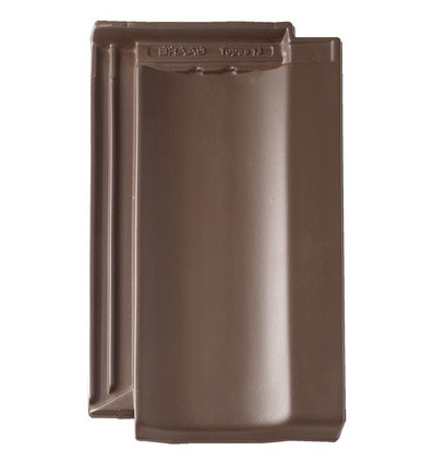 Braas Topas 13V Brązowa Angoba - Dachówka podstawowa