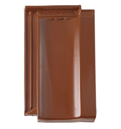 Braas Topas 13V Kasztanowa Glazura - Dachówka podstawowa