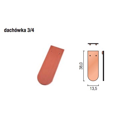 Karp.pół.3/4 czarna ang. szl.