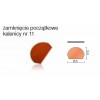Alegra 9 zamknięcie początkowe kalenicy nr 11