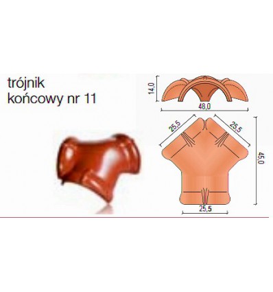 Alegra 9 trójnik końcowy nr 11