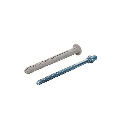 Wavin Wkręt dwugwintowy M8x220 z kołkiem rozp